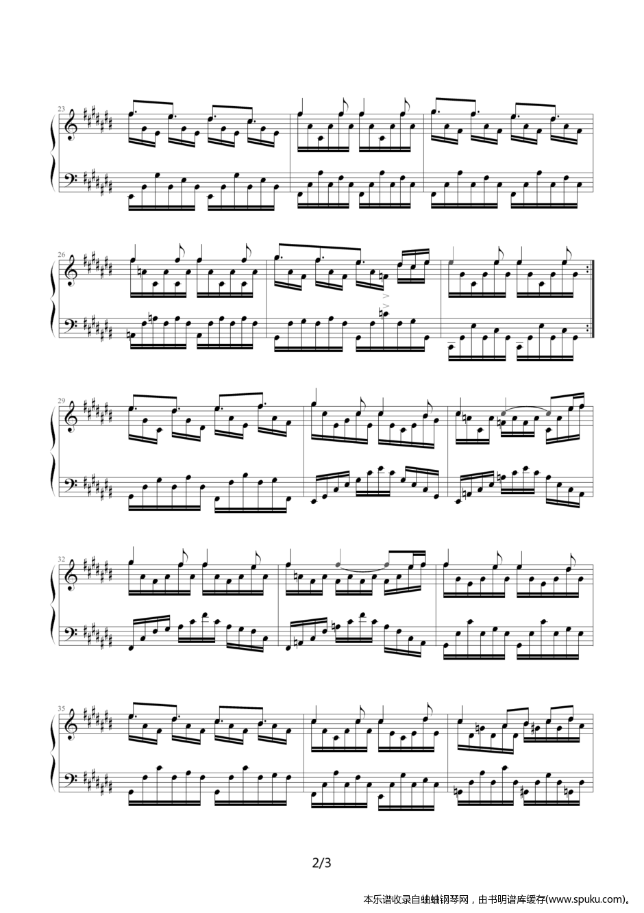 AllegroCantabille2-钢琴谱-曲谱