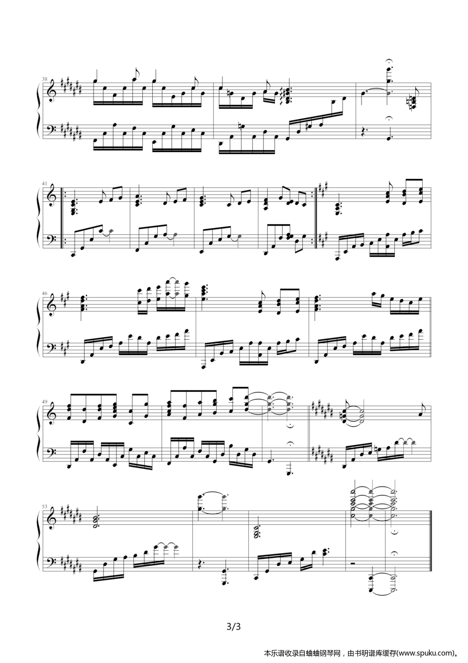 AllegroCantabille3-钢琴谱-曲谱