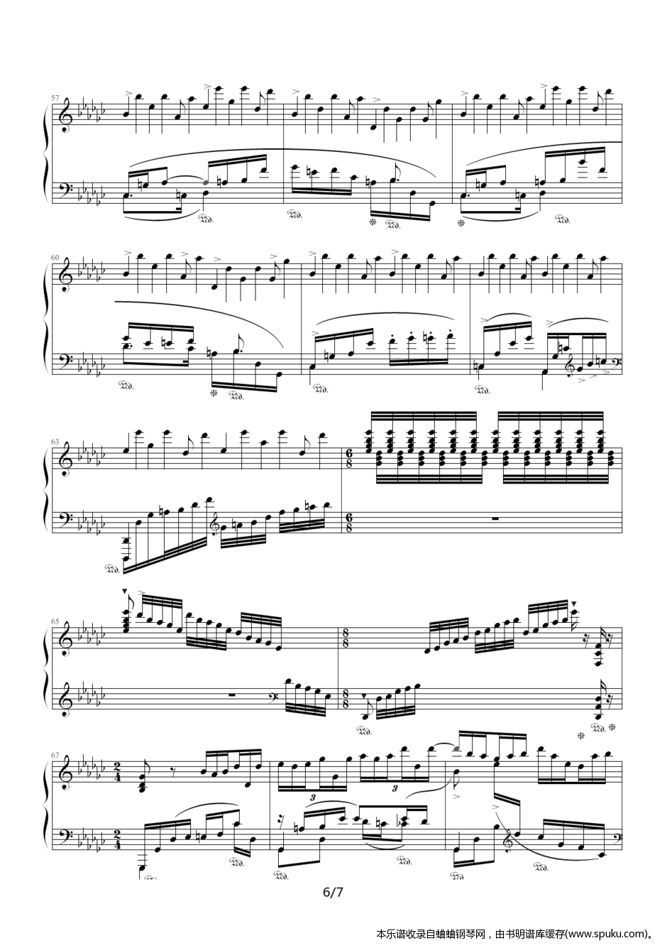 FrChopin6-钢琴谱-曲谱