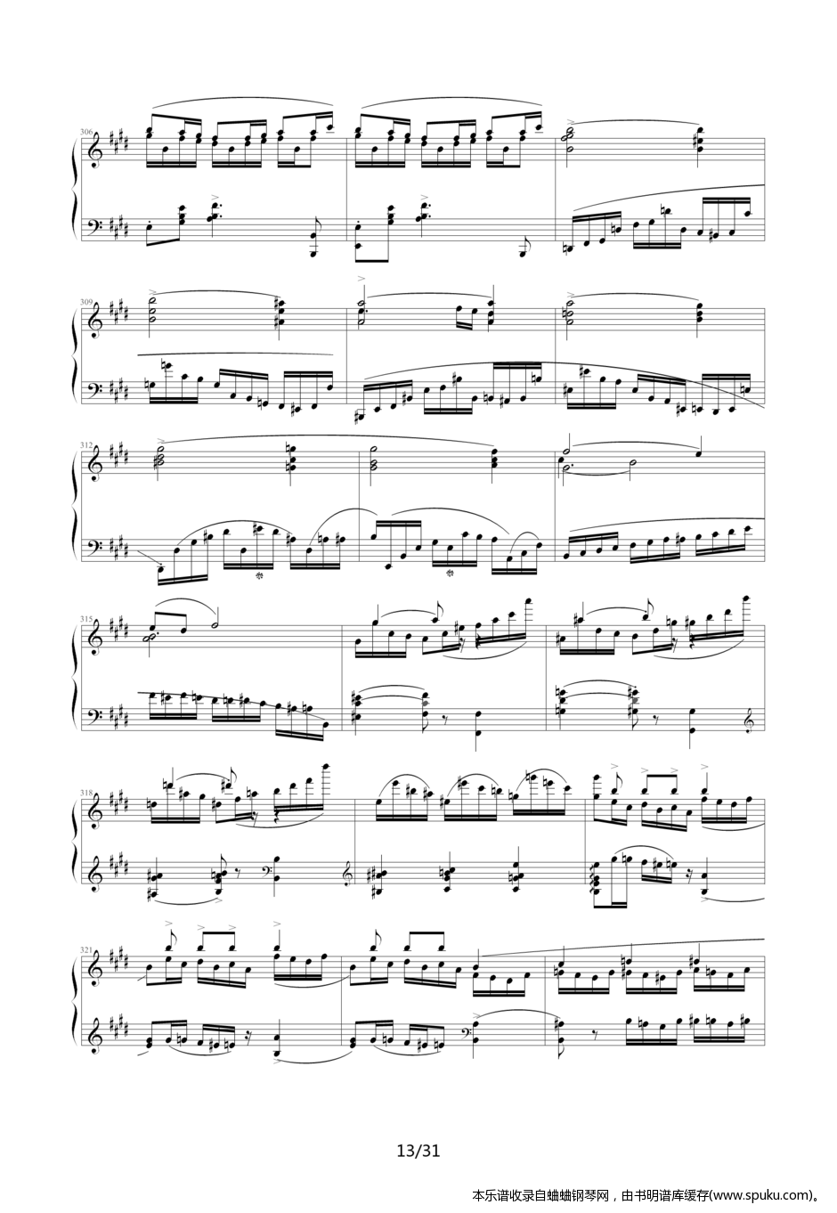 GrandConcert13-钢琴谱-曲谱