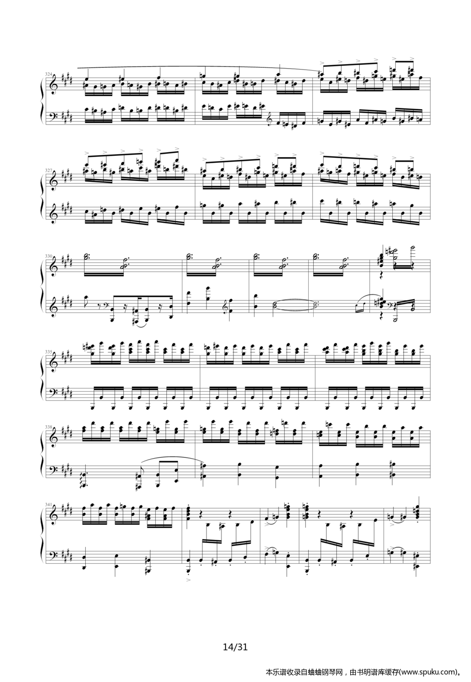 GrandConcert14-钢琴谱-曲谱