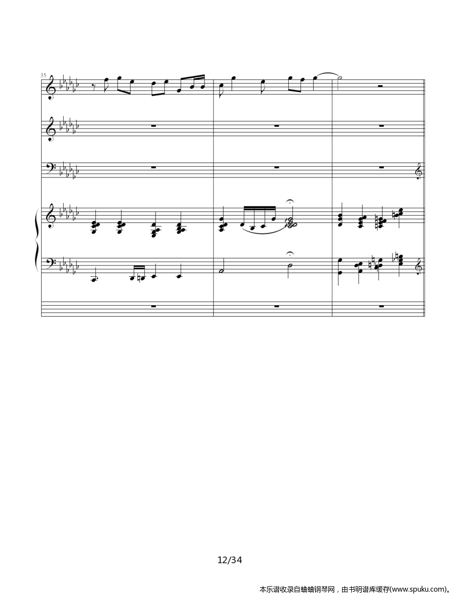 JJ林俊杰歌曲串烧12-钢琴谱-曲谱