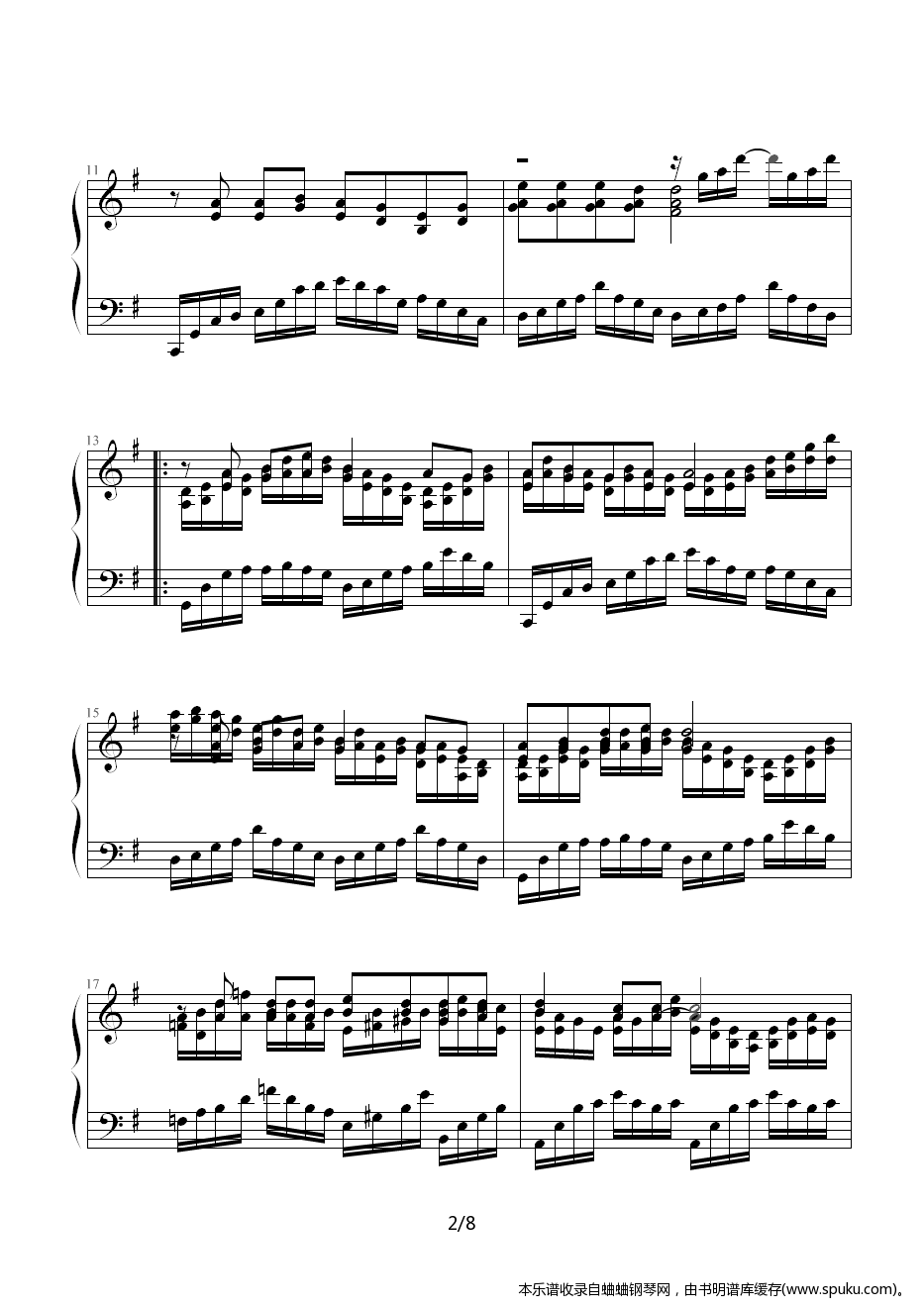 OriginalWind2-钢琴谱-曲谱