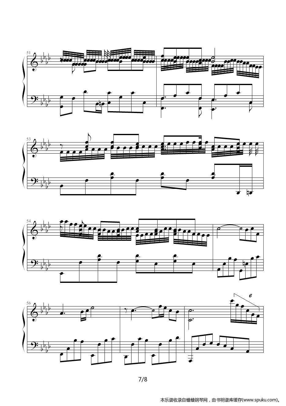 OriginalWind7-钢琴谱-曲谱