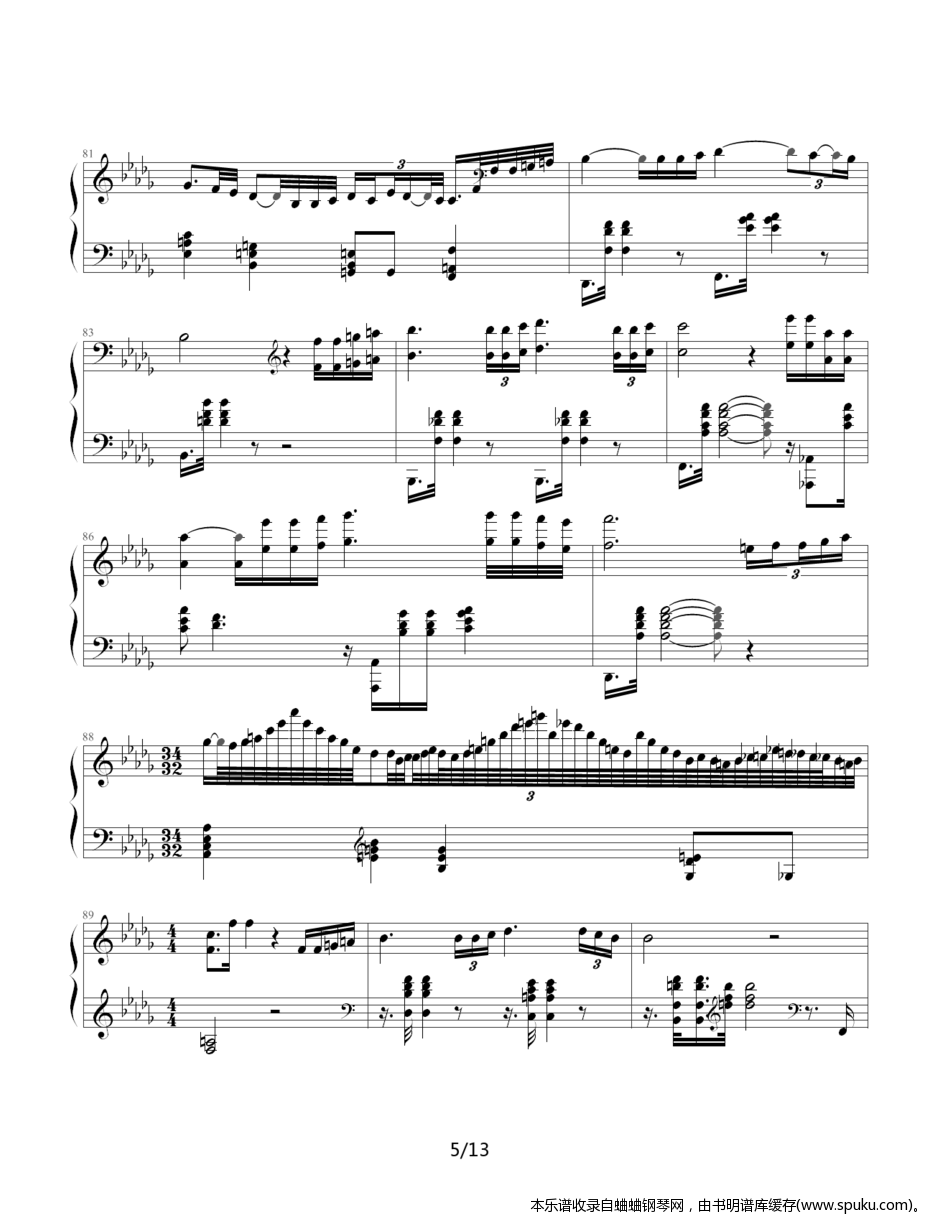 UNGARISCHERHAPSODIEVI5-钢琴谱-曲谱