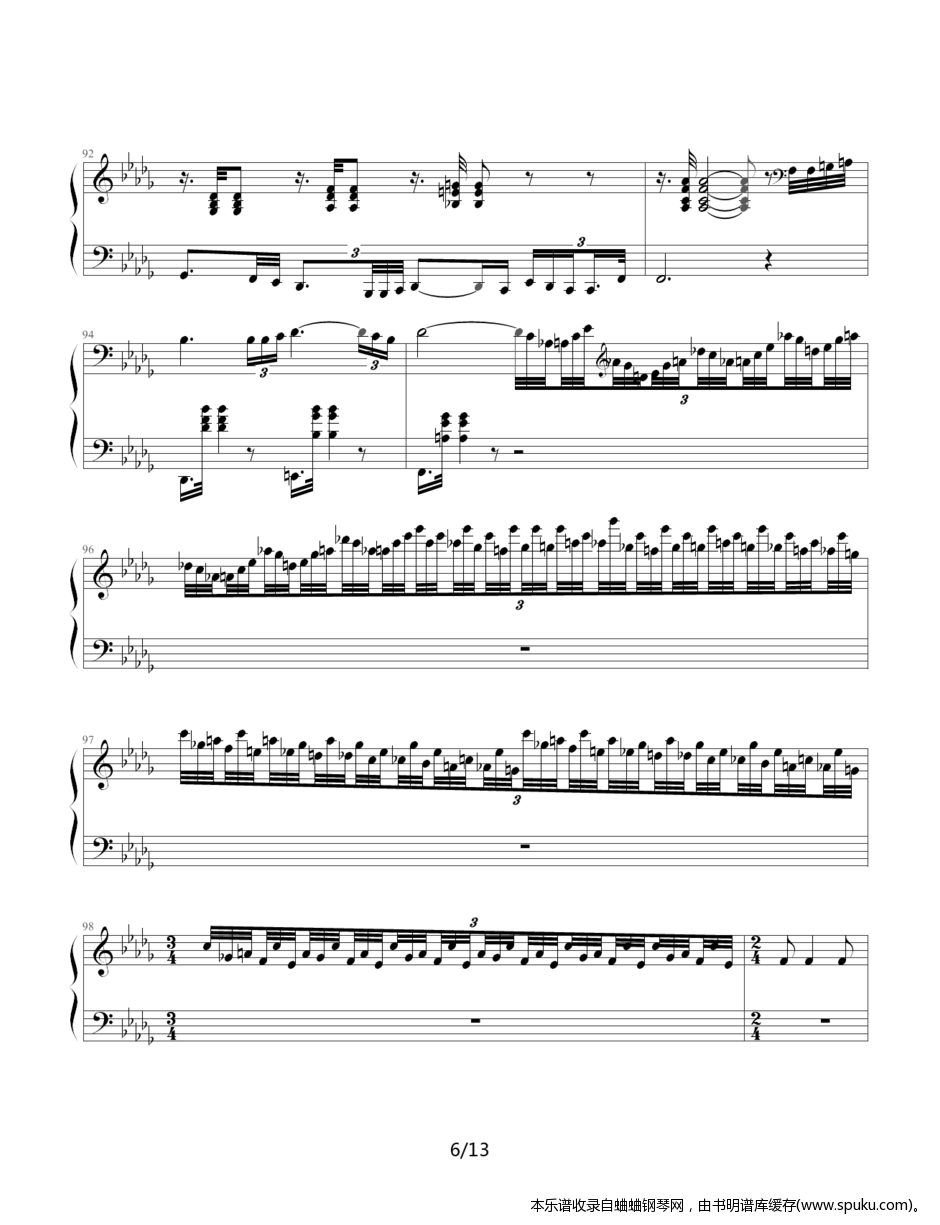 UNGARISCHERHAPSODIEVI6-钢琴谱-曲谱
