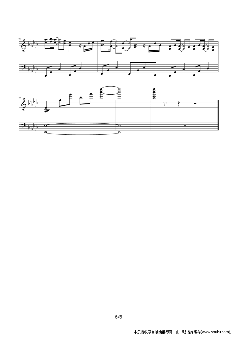 kyoka6-钢琴谱-曲谱