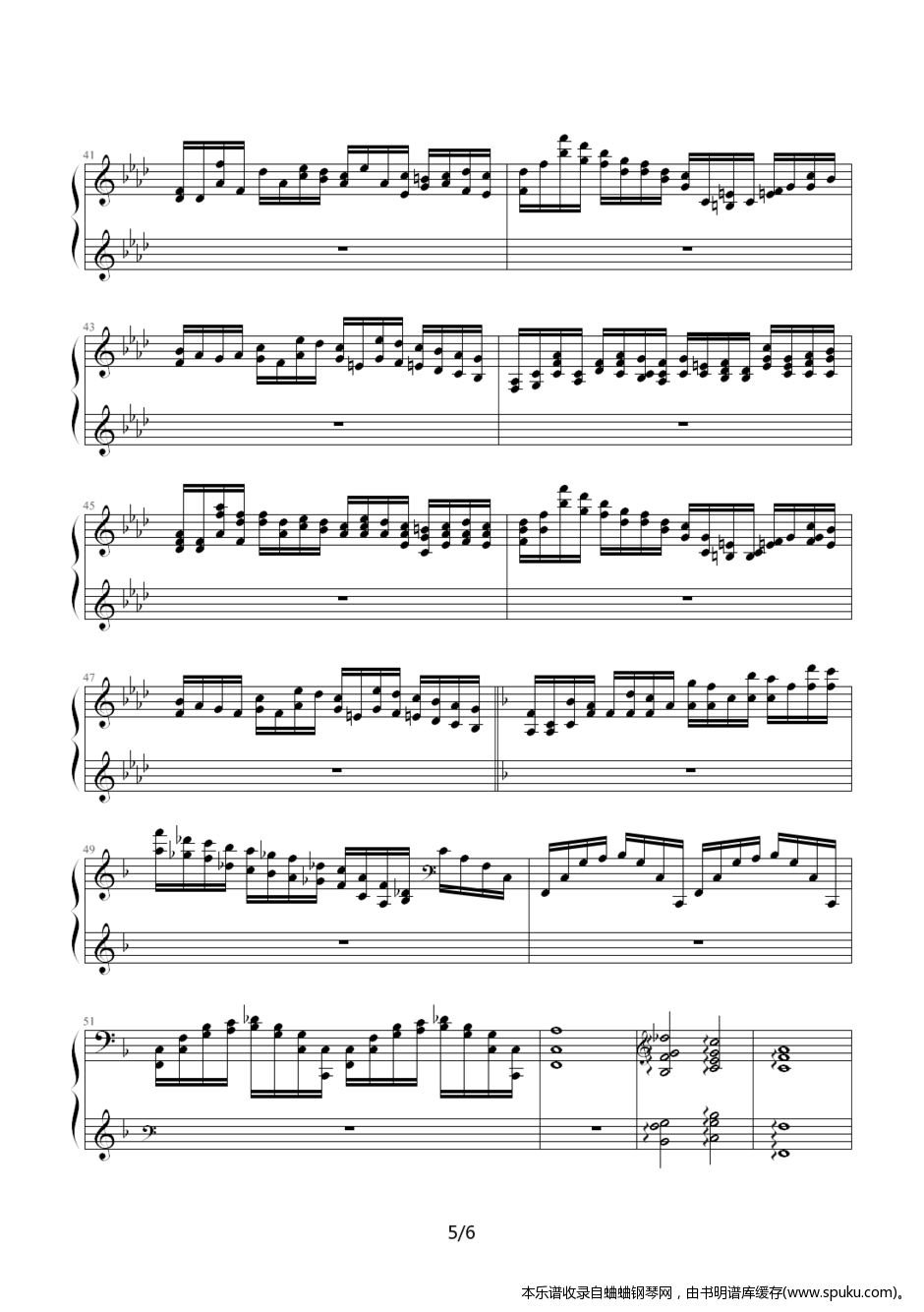 夜曲5-钢琴谱-曲谱