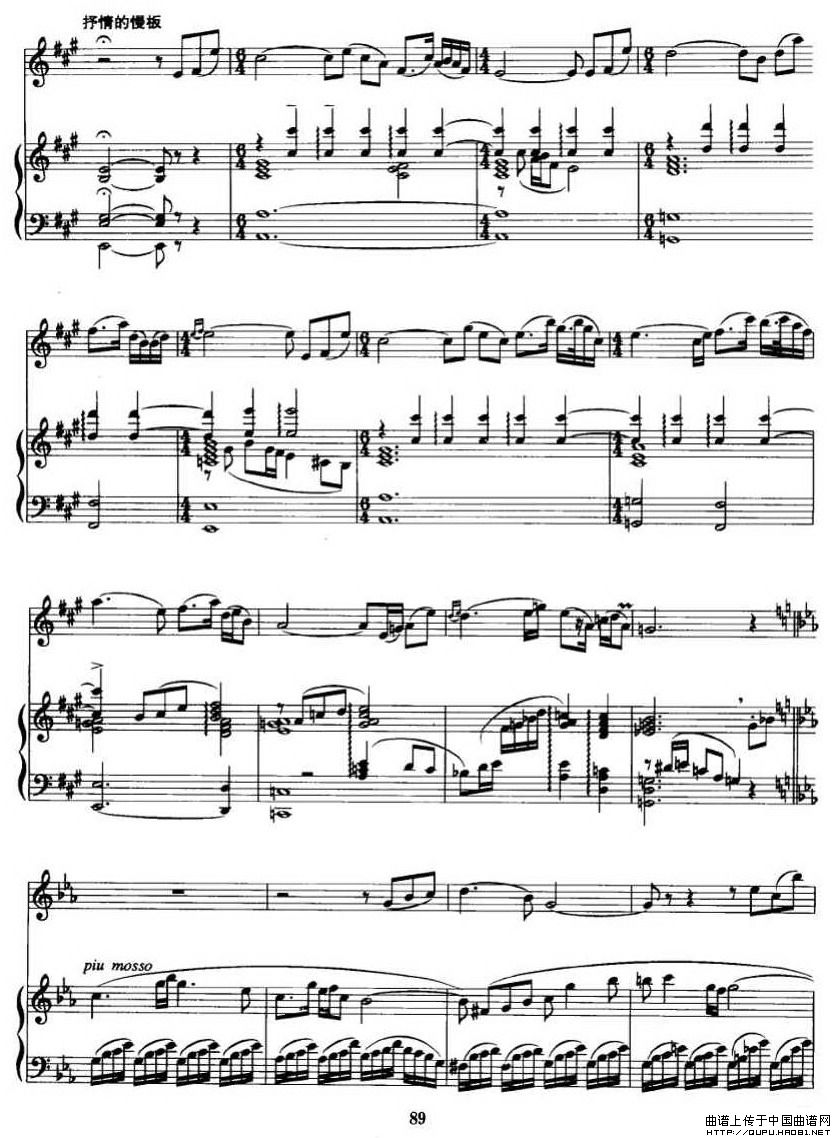 第二二胡狂想曲10-钢琴谱-曲谱
