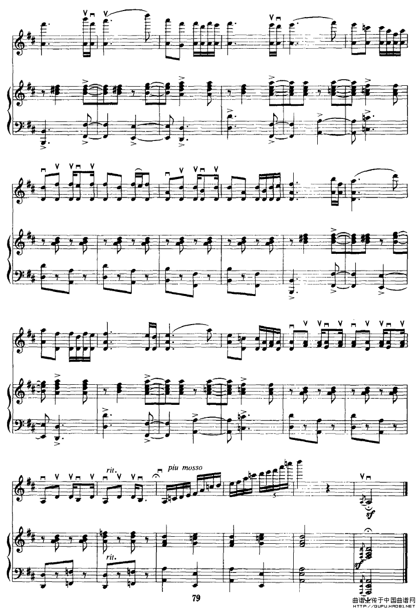 舞曲6-钢琴谱-曲谱