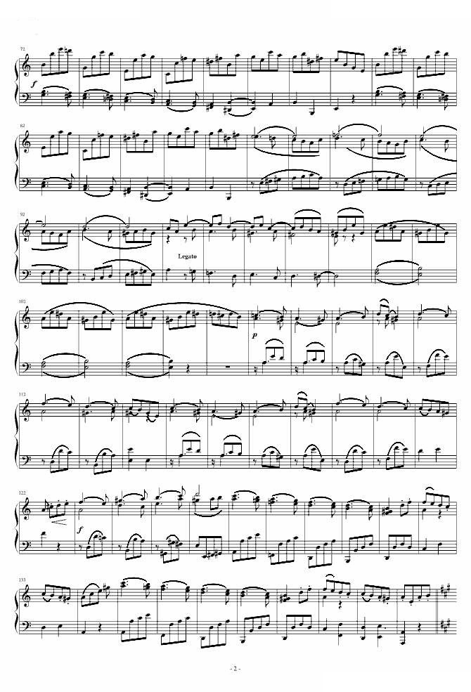 Mozart K310 32-钢琴谱-曲谱