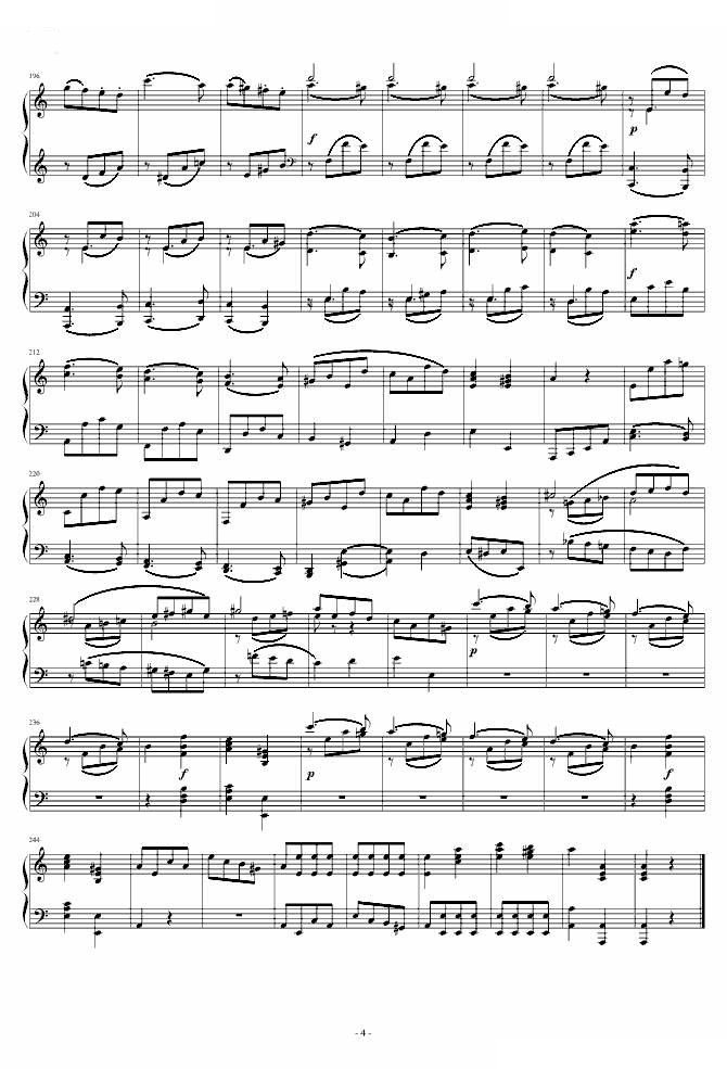 Mozart K310 34-钢琴谱-曲谱