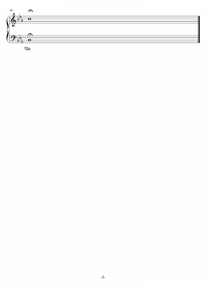 命运图5-钢琴谱-曲谱