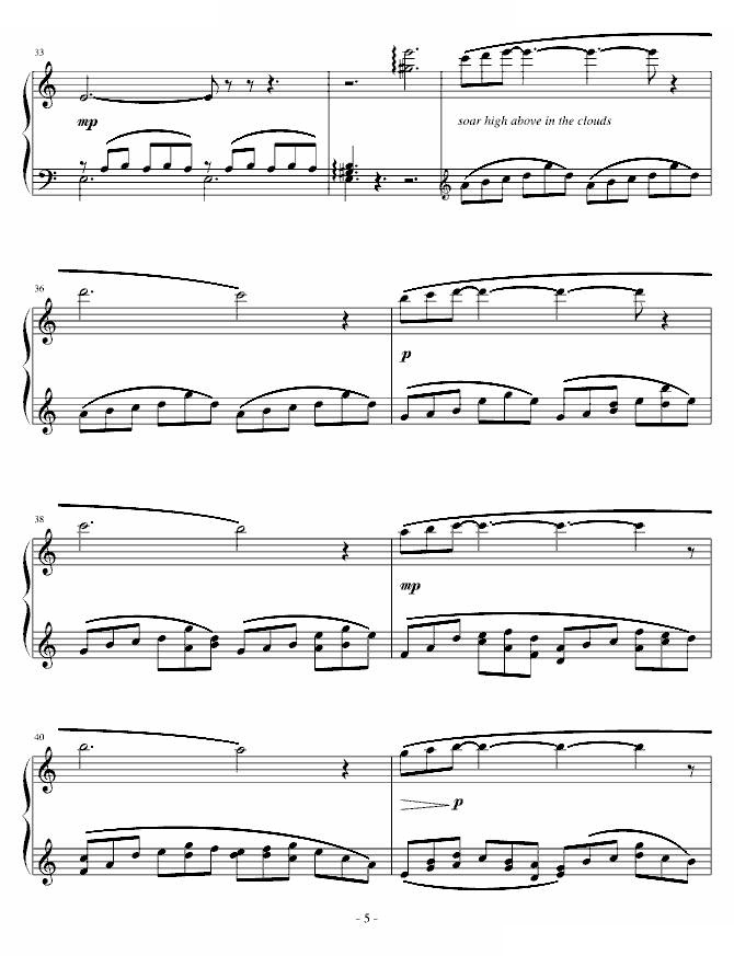 小冥想曲5-钢琴谱-曲谱