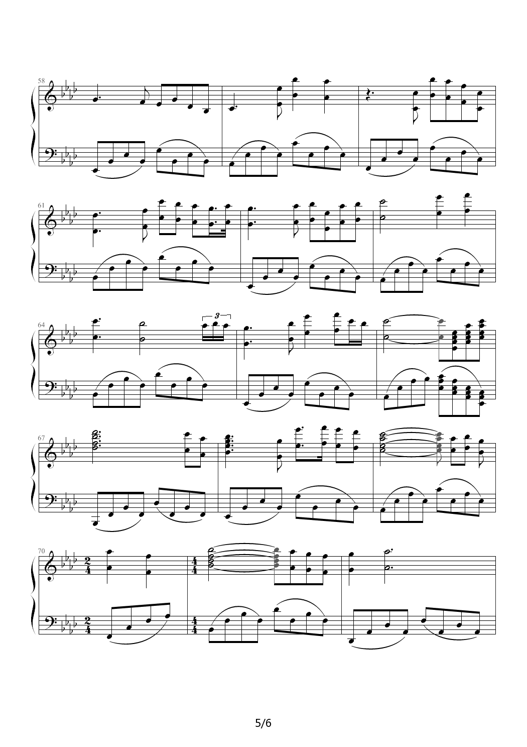 Adagio-in-c-minor钢琴谱|Adagio-in-c-minor最新钢琴谱|Adagio-in-c-minor钢琴谱下载