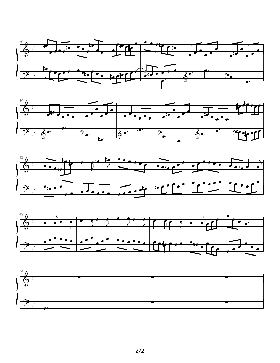 Piano Suite in G minor钢琴谱|Piano Suite in G minor最新钢琴谱|Piano Suite in G minor钢琴谱下载