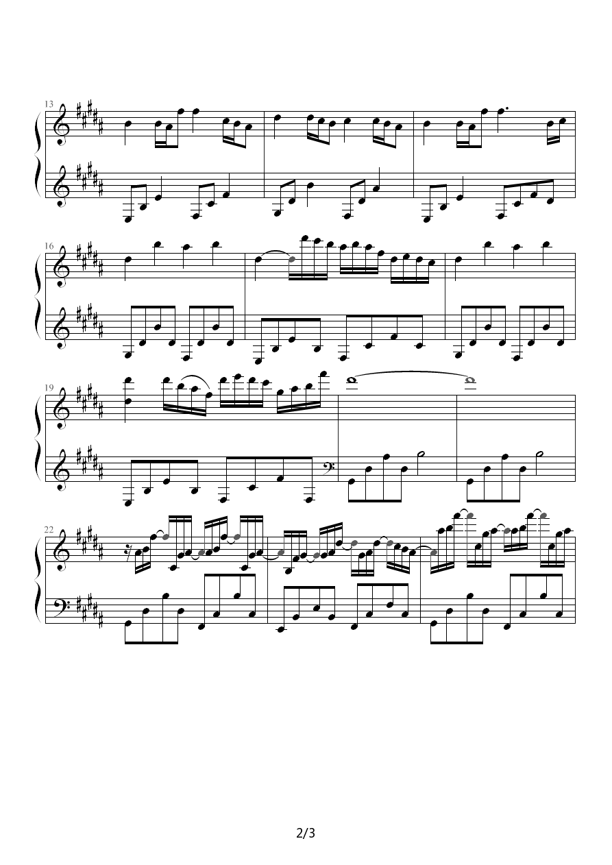 泪的编织钢琴谱|泪的编织最新钢琴谱|泪的编织钢琴谱下载
