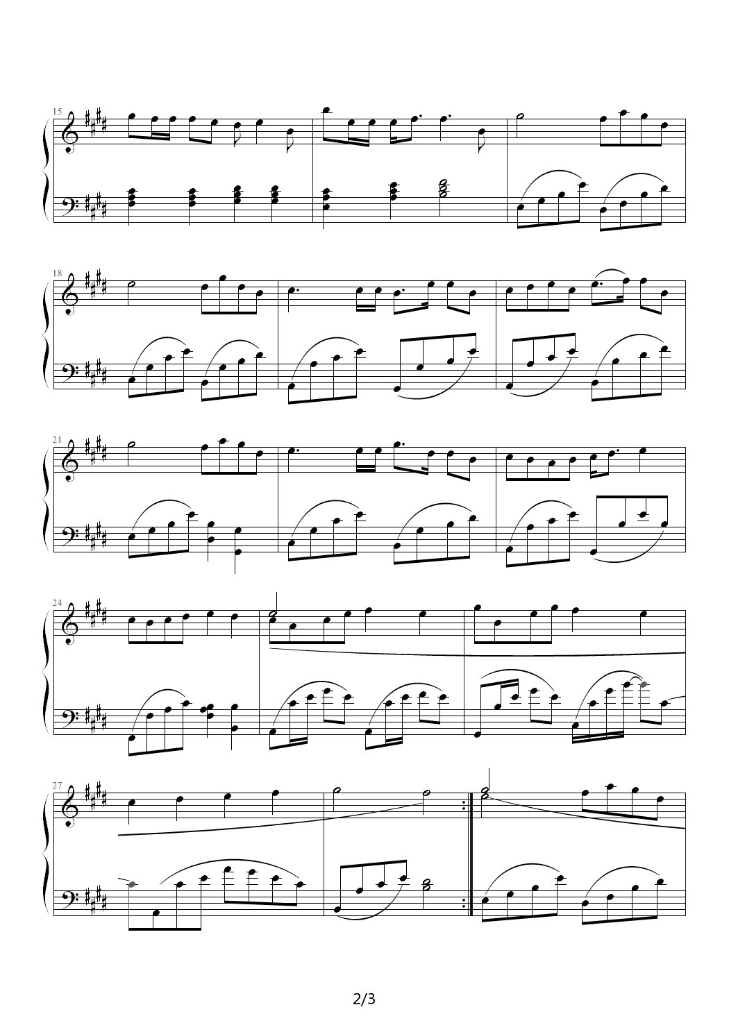 蔷蔷钢琴谱|蔷蔷最新钢琴谱|蔷蔷钢琴谱下载