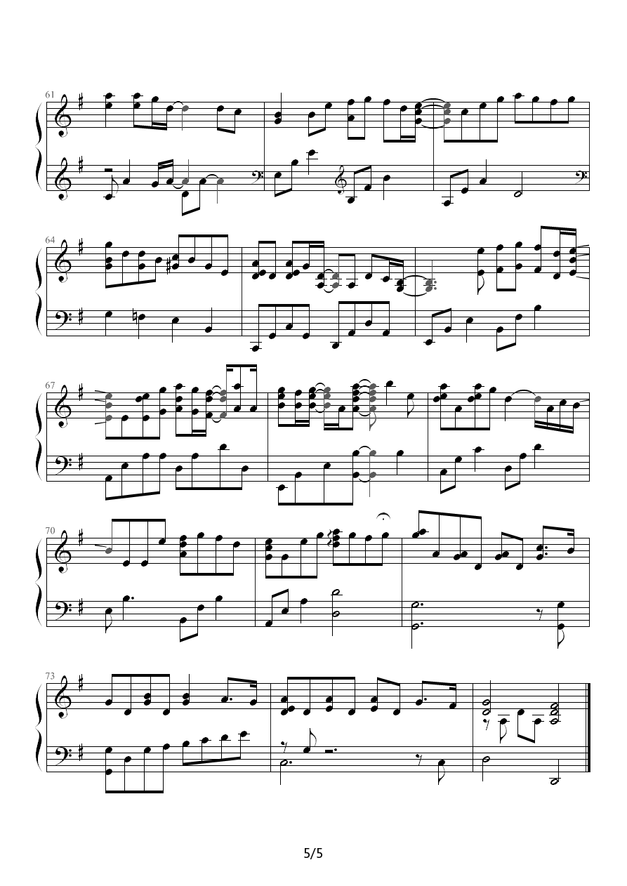 Konayuki钢琴谱|Konayuki最新钢琴谱|Konayuki钢琴谱下载