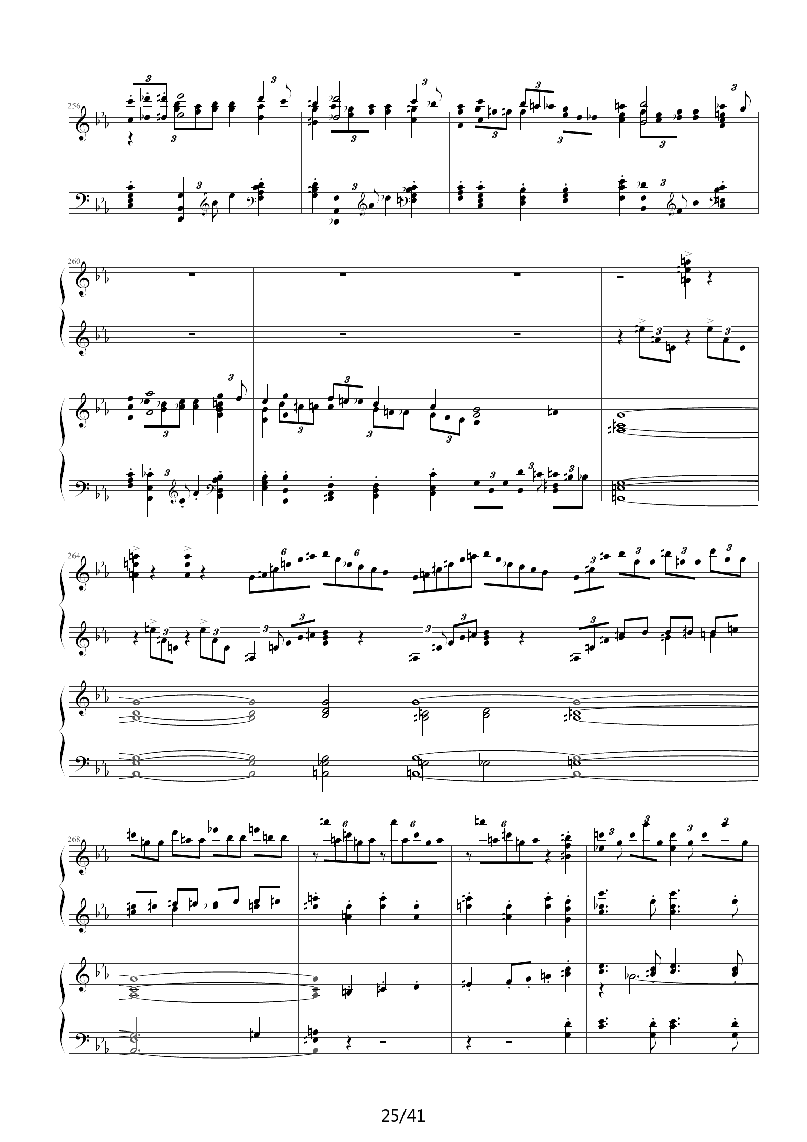 拉赫玛尼诺夫第三协奏曲钢琴谱|拉赫玛尼诺夫第三协奏曲最新钢琴谱|拉赫玛尼诺夫第三协奏曲钢琴谱下载