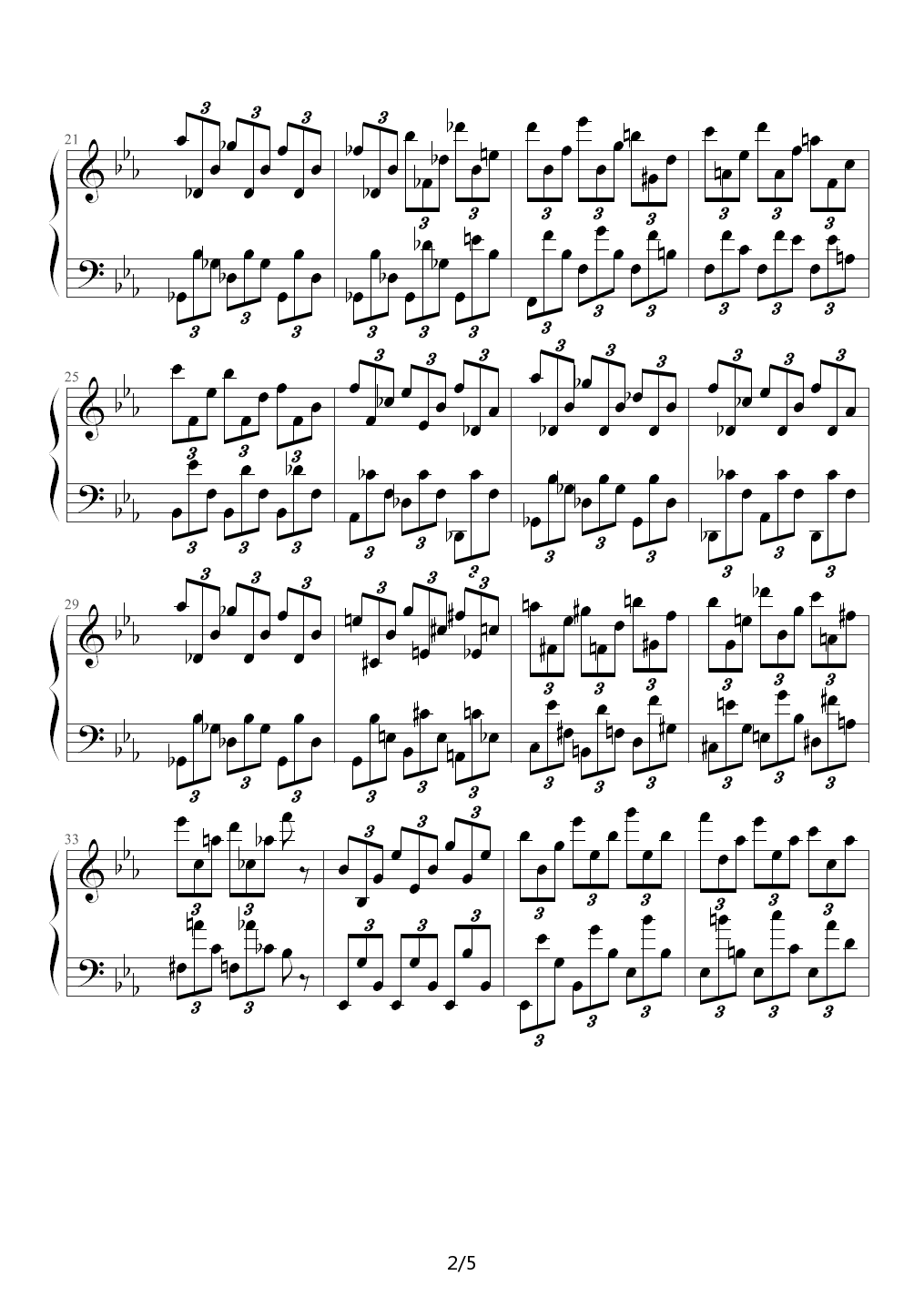 Prelude in E Major钢琴谱|Prelude in E Major最新钢琴谱|Prelude in E Major钢琴谱下载