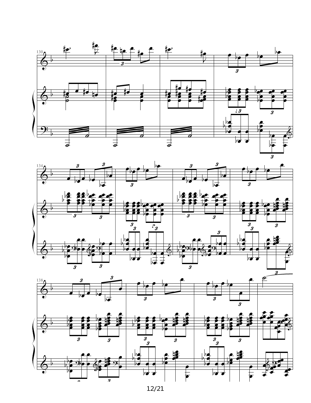 Sonata For Flute and Piano钢琴谱|Sonata For Flute and Piano最新钢琴谱|Sonata For Flute and Piano钢琴谱下载