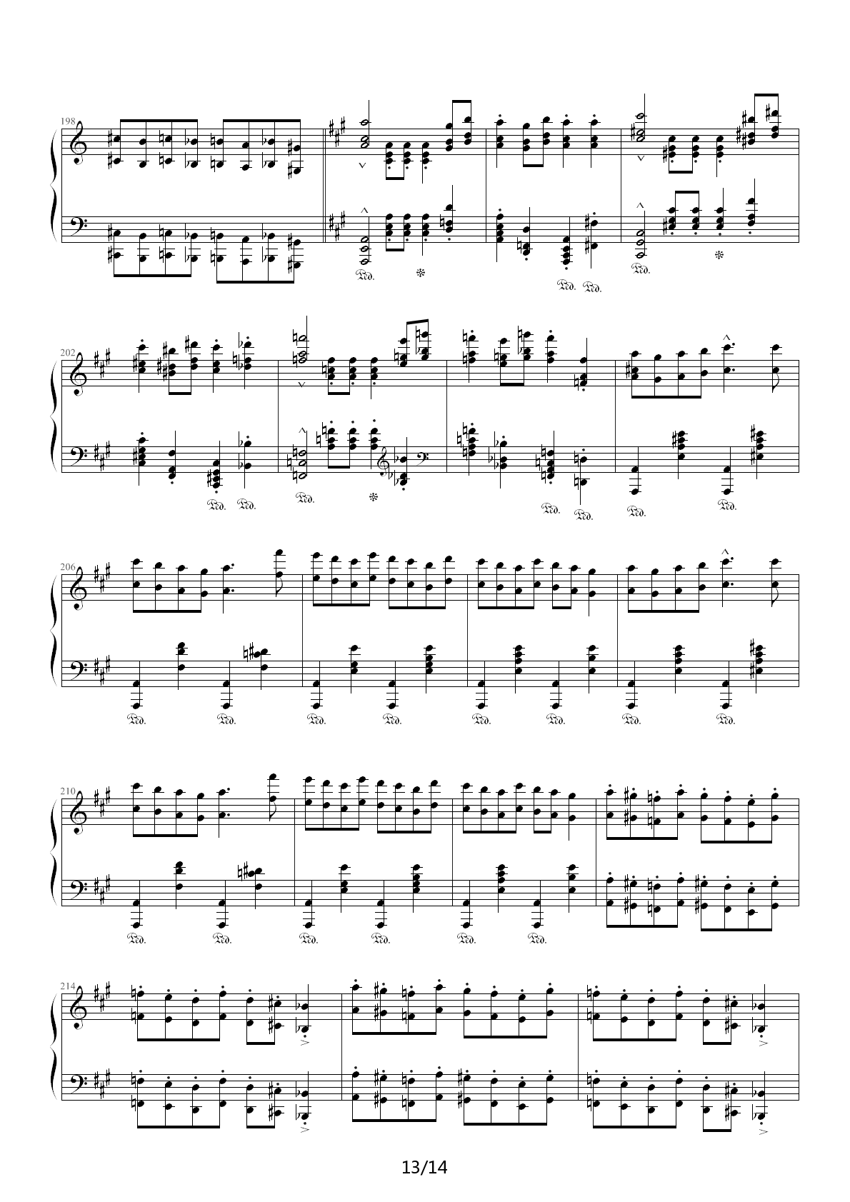 匈牙利狂想曲第15号钢琴谱|匈牙利狂想曲第15号最新钢琴谱|匈牙利狂想曲第15号钢琴谱下载