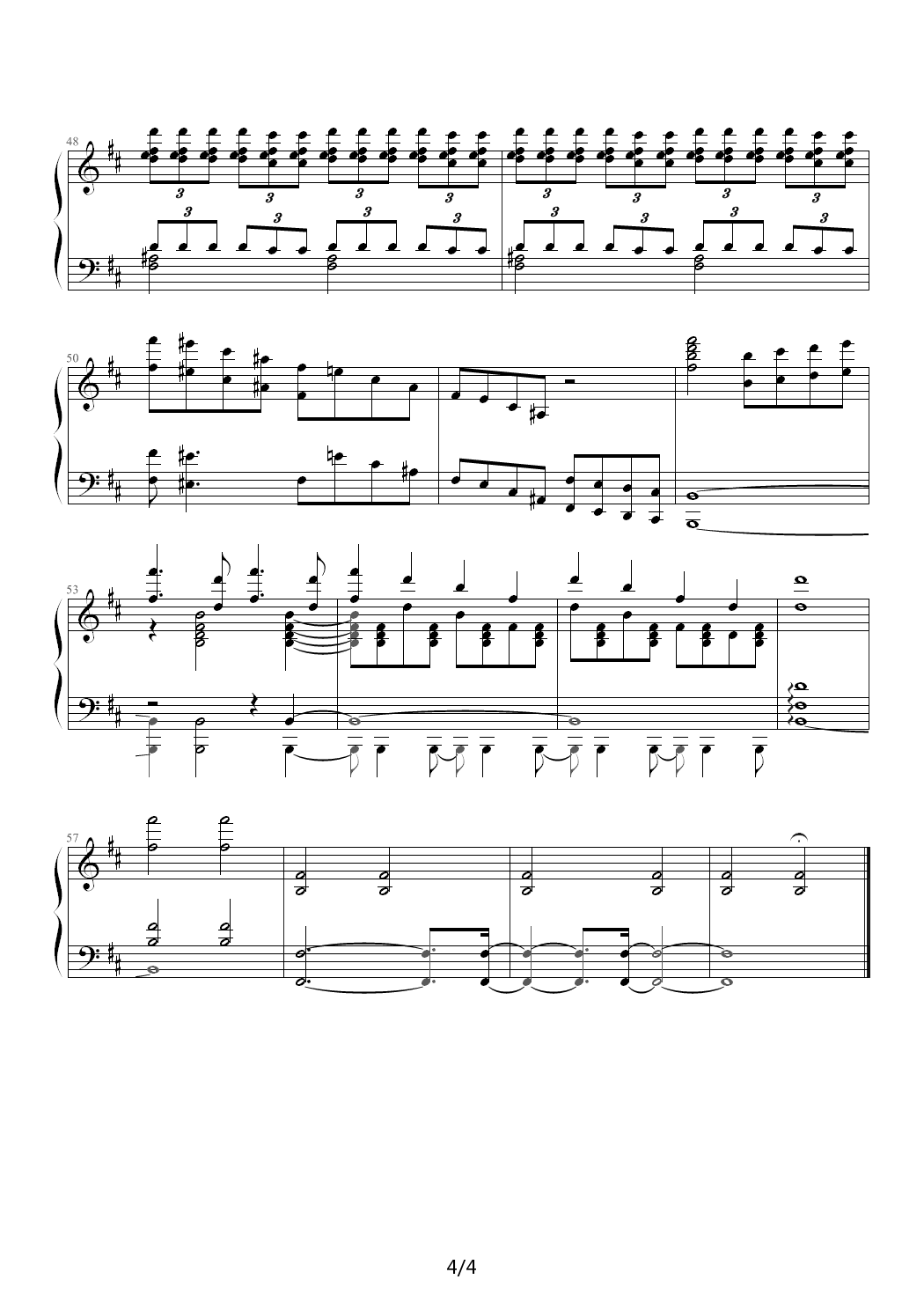 A Swan Song钢琴谱|A Swan Song最新钢琴谱|A Swan Song钢琴谱下载