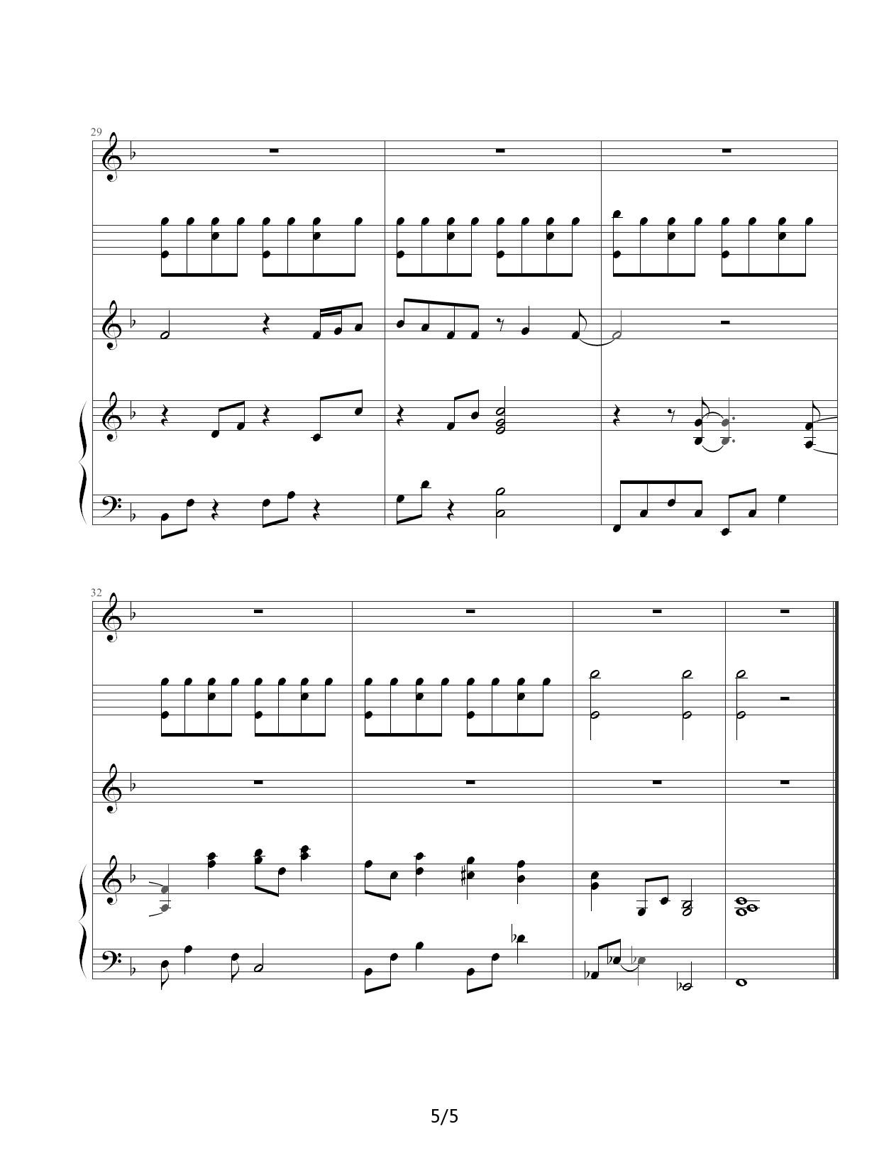 一首简单的歌钢琴谱|一首简单的歌最新钢琴谱|一首简单的歌钢琴谱下载