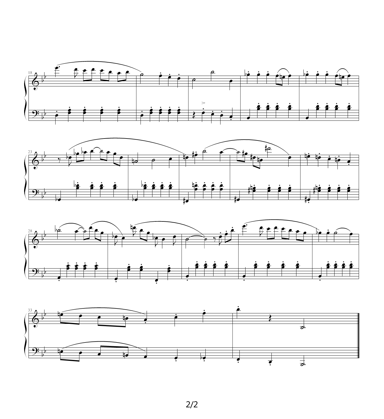 XXI钢琴谱|XXI最新钢琴谱|XXI钢琴谱下载