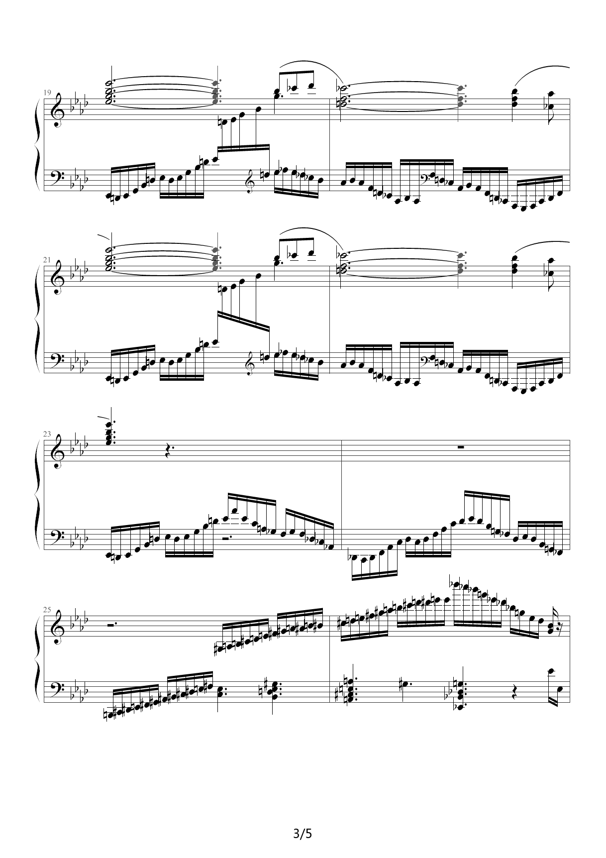 练习曲钢琴谱|练习曲最新钢琴谱|练习曲钢琴谱下载